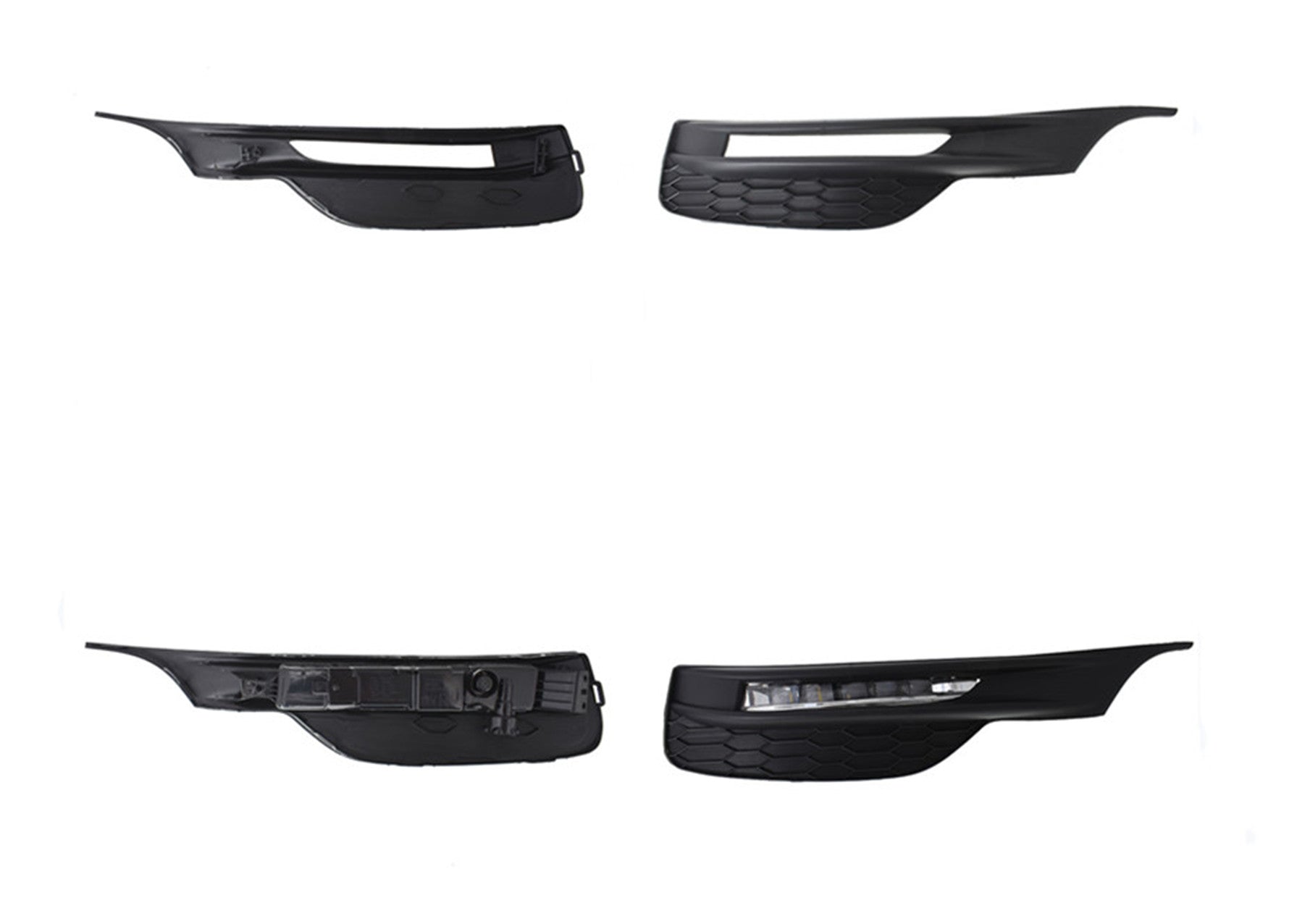 LED Fog Lights Kit For 2016-17 Honda Accord Sedan 4Dr With Bezel Switch Wires