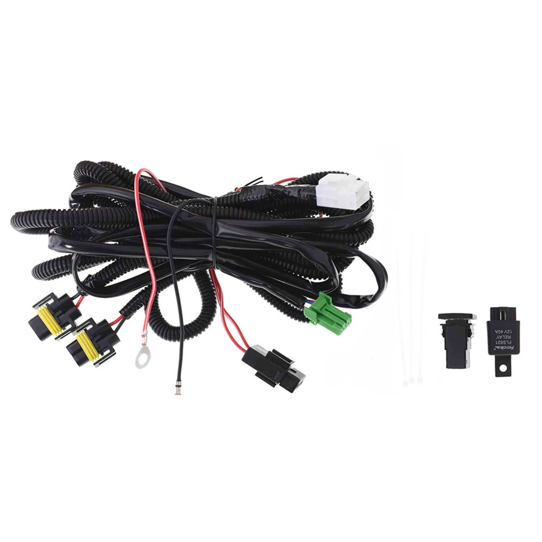LED Fog Lights Kit For 2016-17 Honda Accord Sedan 4Dr With Bezel Switch Wires