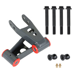 TOPPARTZ 1'-2 Adjustable Rear Lift Shackles For 84-01 Jeep Cherokee XJ Level Kit 2WD/4WD