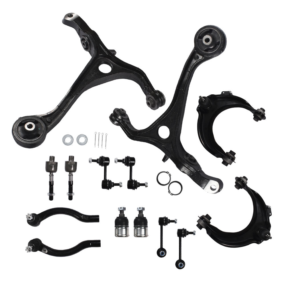 TOPPARTZ 14pc Complete Suspension Kit for Honda Accord 2003 - 2007 Acura TSX - 2.4L
