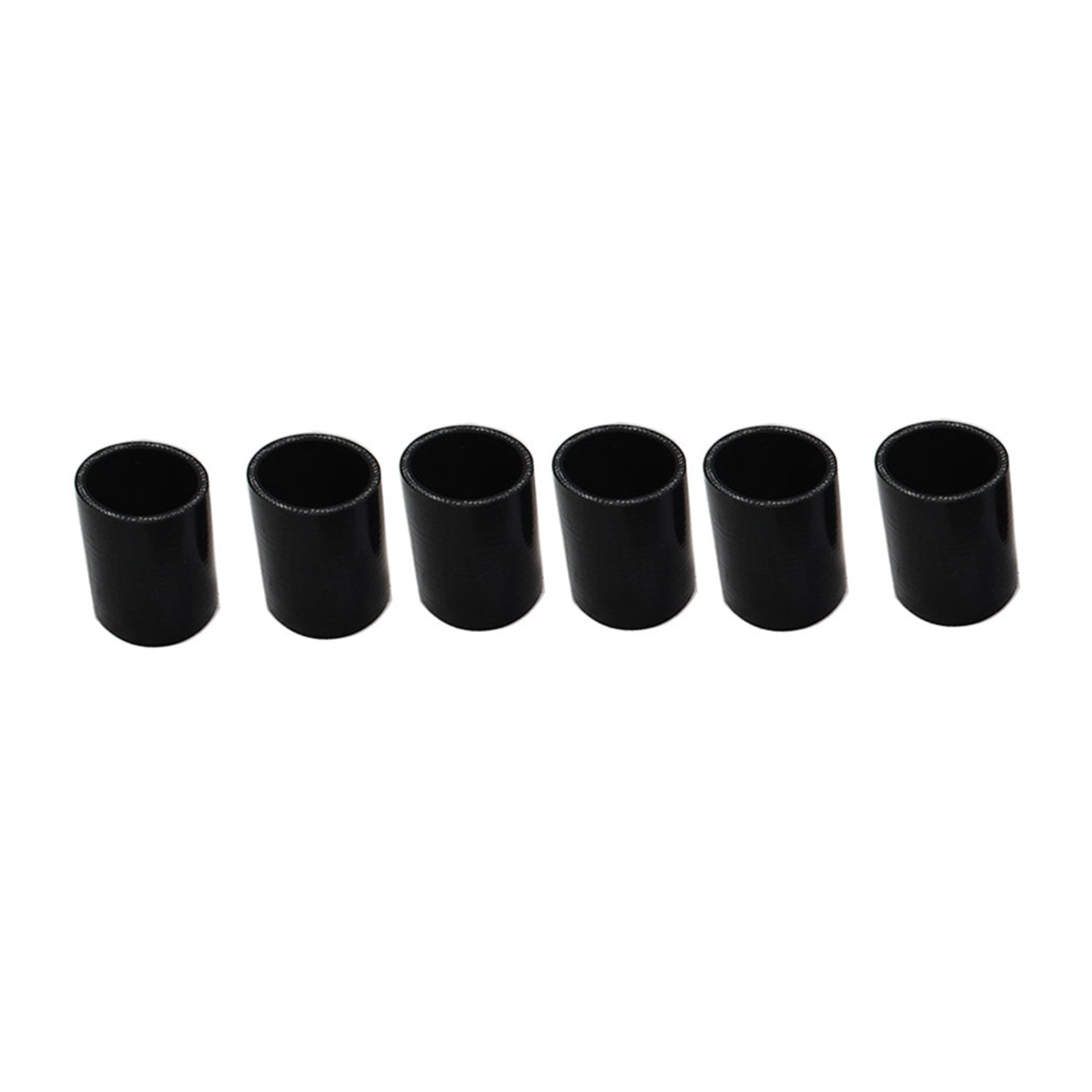 TOPPARTZ 2'' Universal Aluminum Intercooler Pipe Kit DIY Kit + Black Silicone Hose