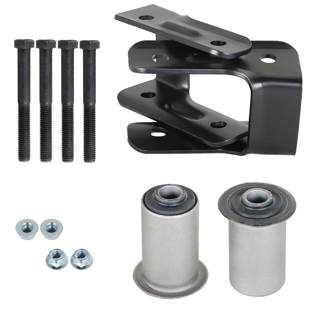 TOPPARTZ 2pc For Chevy Blazer S10 Gmc Jimmy S15 Leaf Spring Shackle Rear Lh & Rh Pair Set