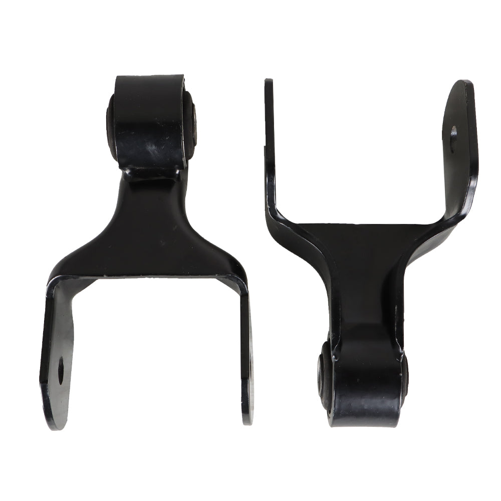 TOPPARTZ 2pcs Front Leaf Spring Shackle Bracket Kit For 1980-1997 Ford F-250 F-350 4WD