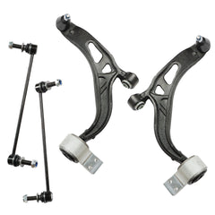 TOPPARTZ 4PC Front Lower Control Arm Ball Joint Sway Bar Link For 2011-2017 Ford Explorer
