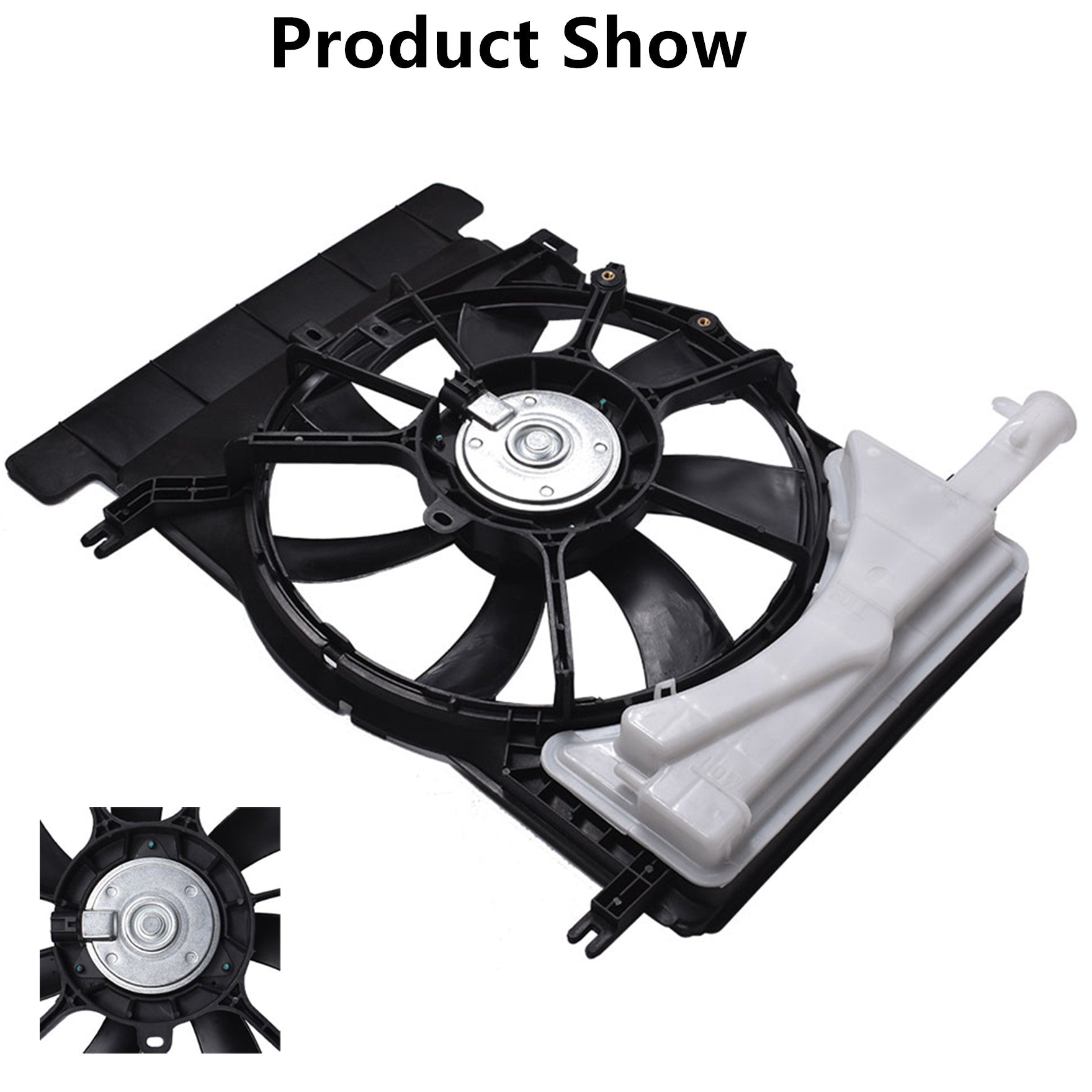 TOPPARTZ A/C Radiator-Condenser Fan For Scion xD / Toyota Yaris 2006 2007-2015