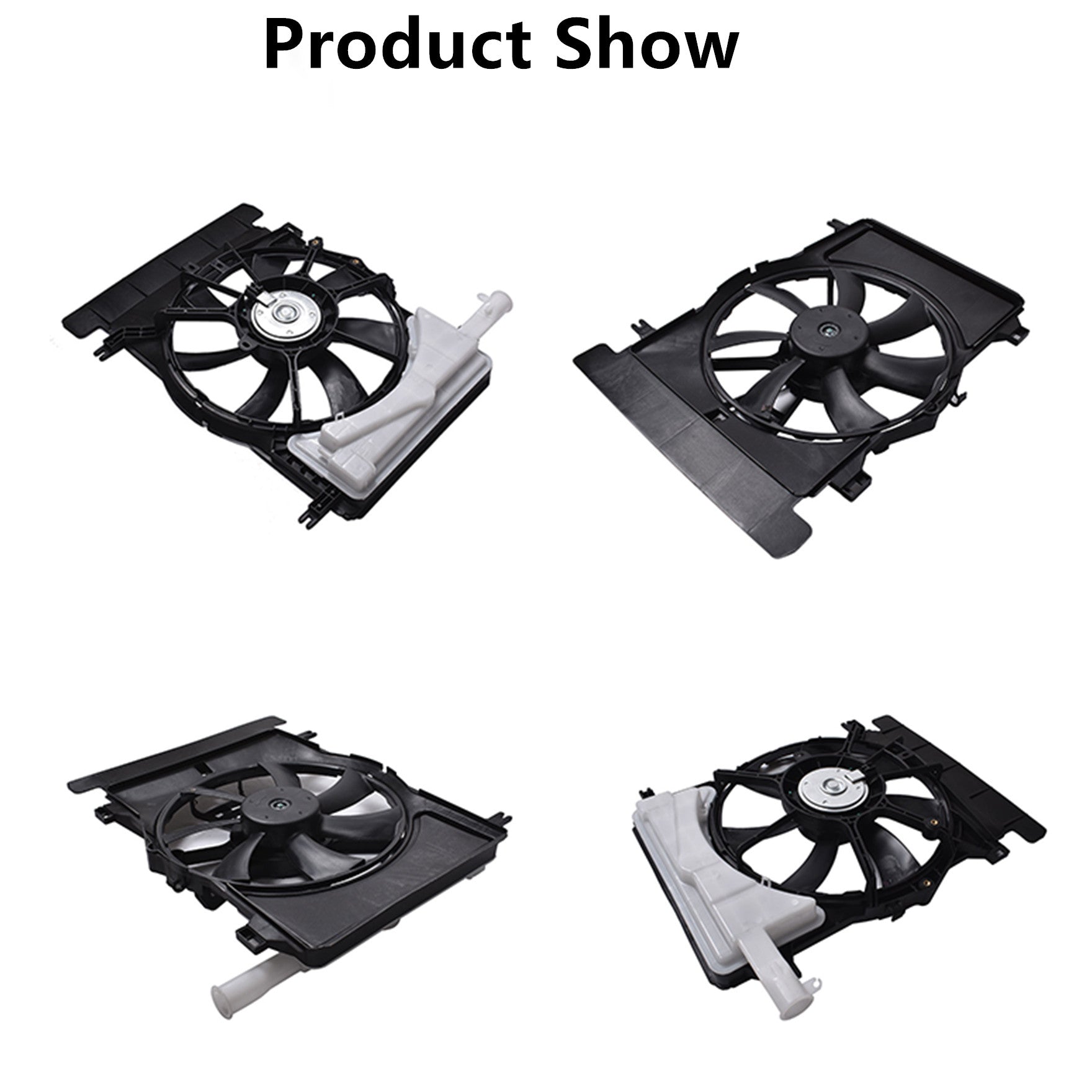 TOPPARTZ A/C Radiator-Condenser Fan For Scion xD / Toyota Yaris 2006 2007-2015