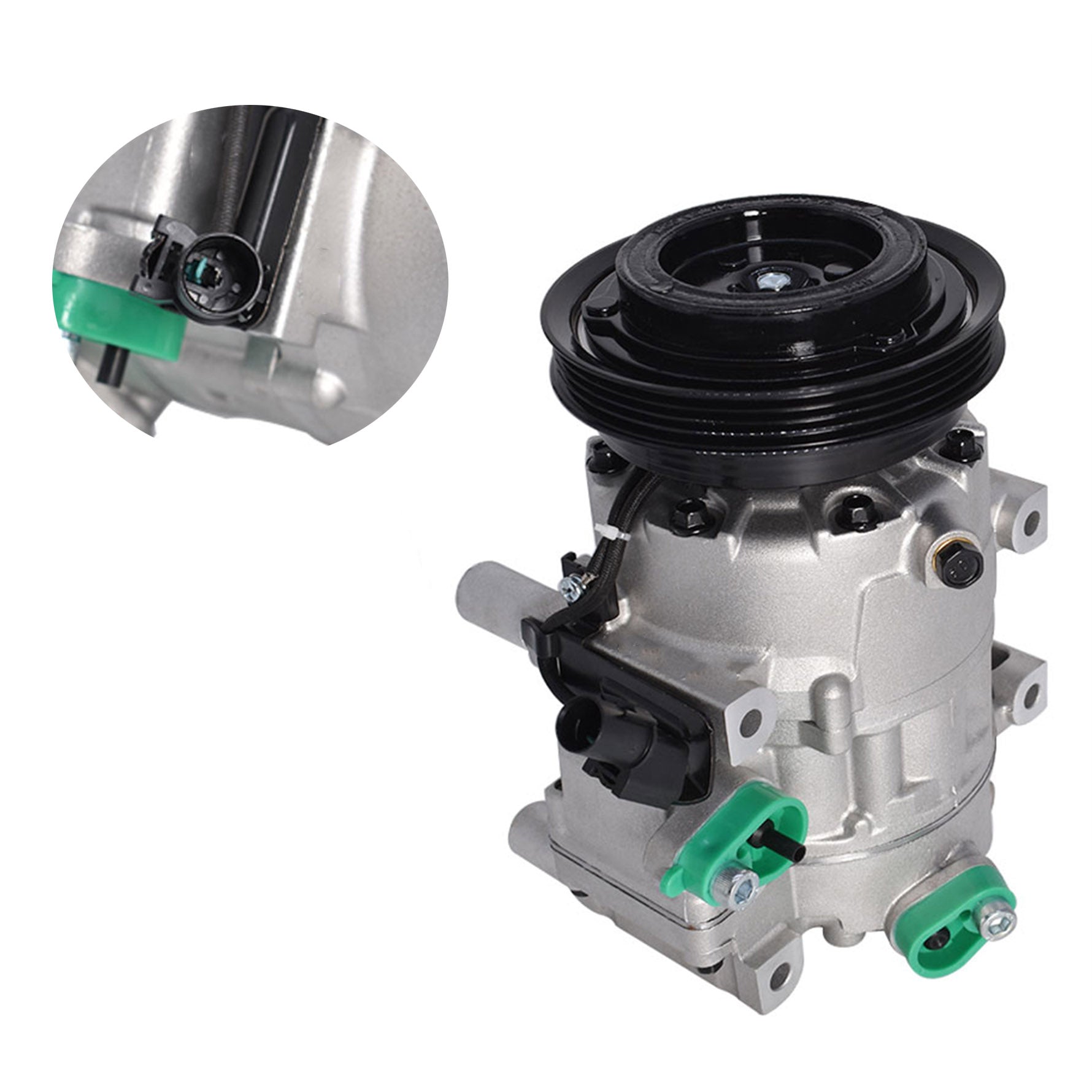 TOPPARTZ AC Compressor Fit for 2006-2009 Hyundai Accent 1.6L CO 10925C