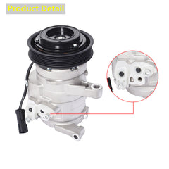 TOPPARTZ AC Compressor For 2004-2007 Dodge Ram 1500 V6 3.7L V8 4.7L CO 10800C