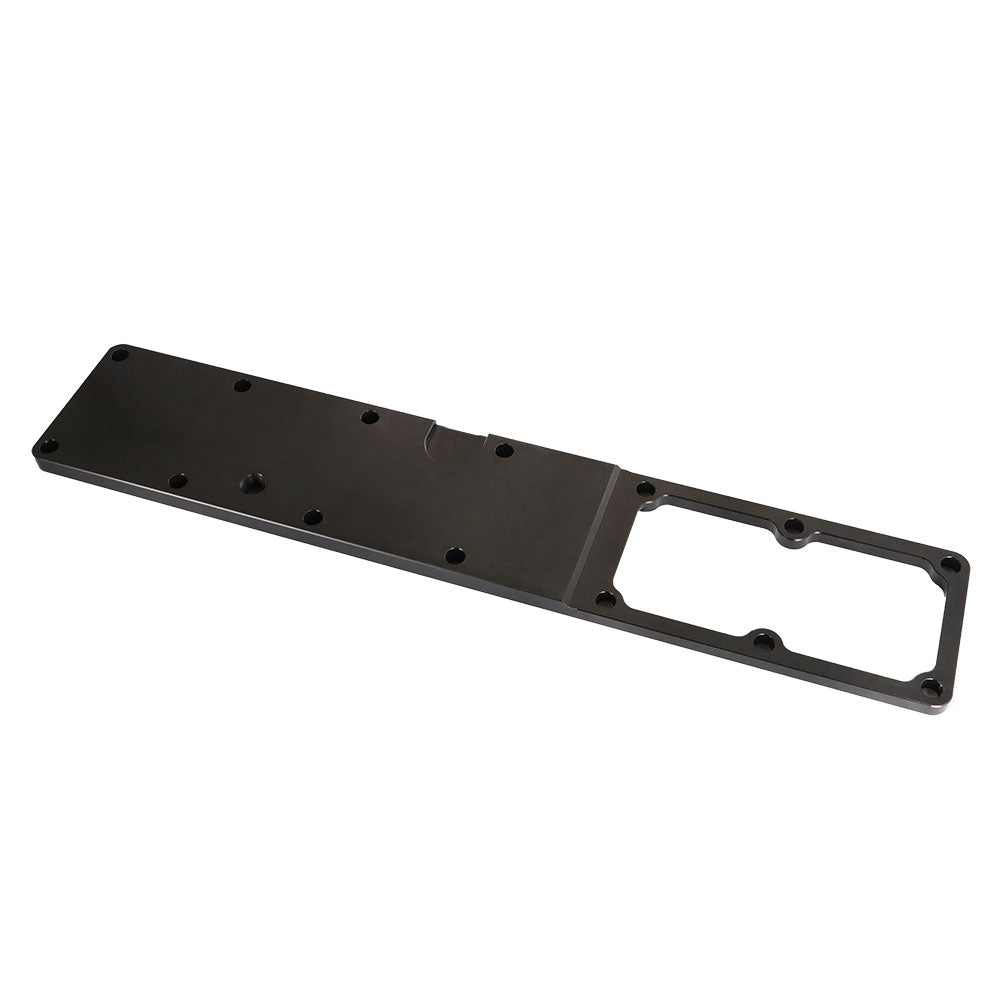 TOPPARTZ Aluminum Grid Heater Delete W/ Gaskets For 07-18 Dodge Ram 6.7L Cummins BLACK