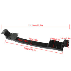 TOPPARTZ Bumper Face Bar Reinforcement Beam Cross Member Front For 13-18 RAM 1500