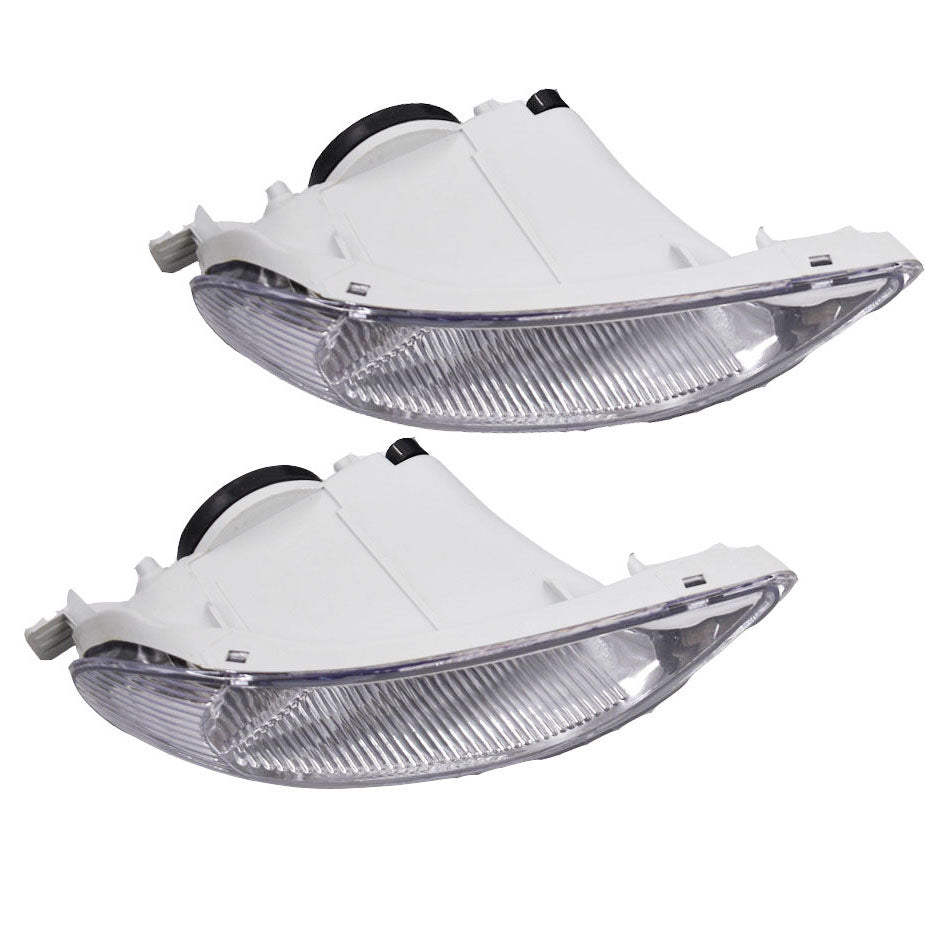 TOPPARTZ Bumper Fog Lights Clear Lens Front Lamps For 2005 -2008 Toyota Corolla