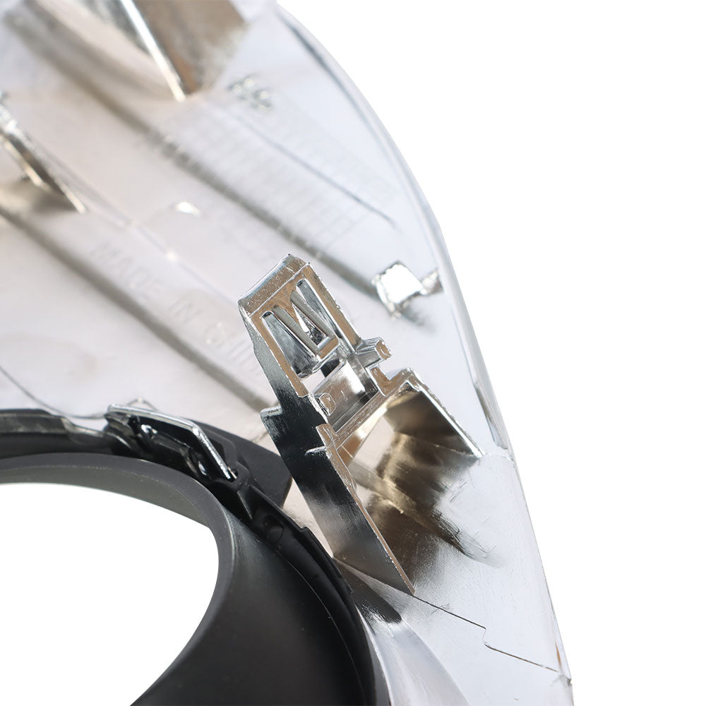 TOPPARTZ Chrome Cover+Bumper Driving Fog Light  For 2012 2013 2014 Toyota Camry L LE XLE