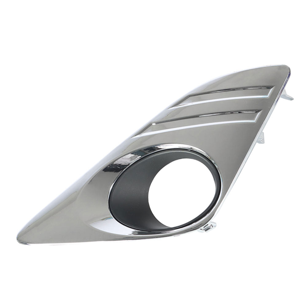 TOPPARTZ Chrome Cover+Bumper Driving Fog Light  For 2012 2013 2014 Toyota Camry L LE XLE
