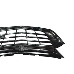 TOPPARTZ Chrome Front Upper Grille Mesh Grill For 2018-2020 Chevrolet Equinox Black