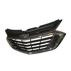 TOPPARTZ Chrome Front Upper Grille Mesh Grill For 2018-2020 Chevrolet Equinox Black