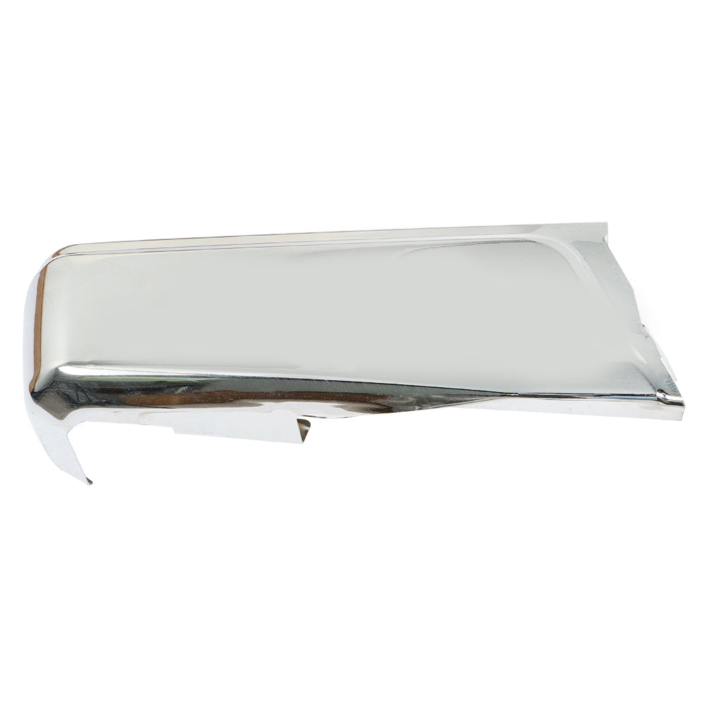 TOPPARTZ Chrome Rear Bumper End Cap For 2015 2016-2020 Ford F150 Driver Side LH