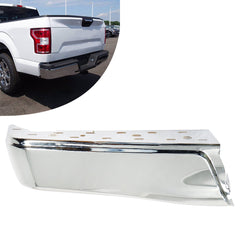 TOPPARTZ Chrome Rear Bumper End Cap For 2015 2016-2020 Ford F150 Driver Side LH