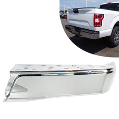TOPPARTZ Chrome Rear Bumper End Cap For 2015 2016-2020 Ford F150 Pickup Right RH
