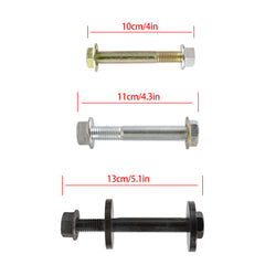 TOPPARTZ Complete Front Control Arms Cam Bolts & Hardware Kit For 1994-1999 Dodge Ram 4x4