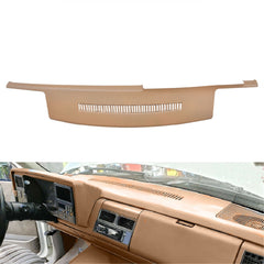 TOPPARTZ Dash Cover Cap W/ Grille Beige For 88-94 Chevy GMC C1500 K1500 Truck