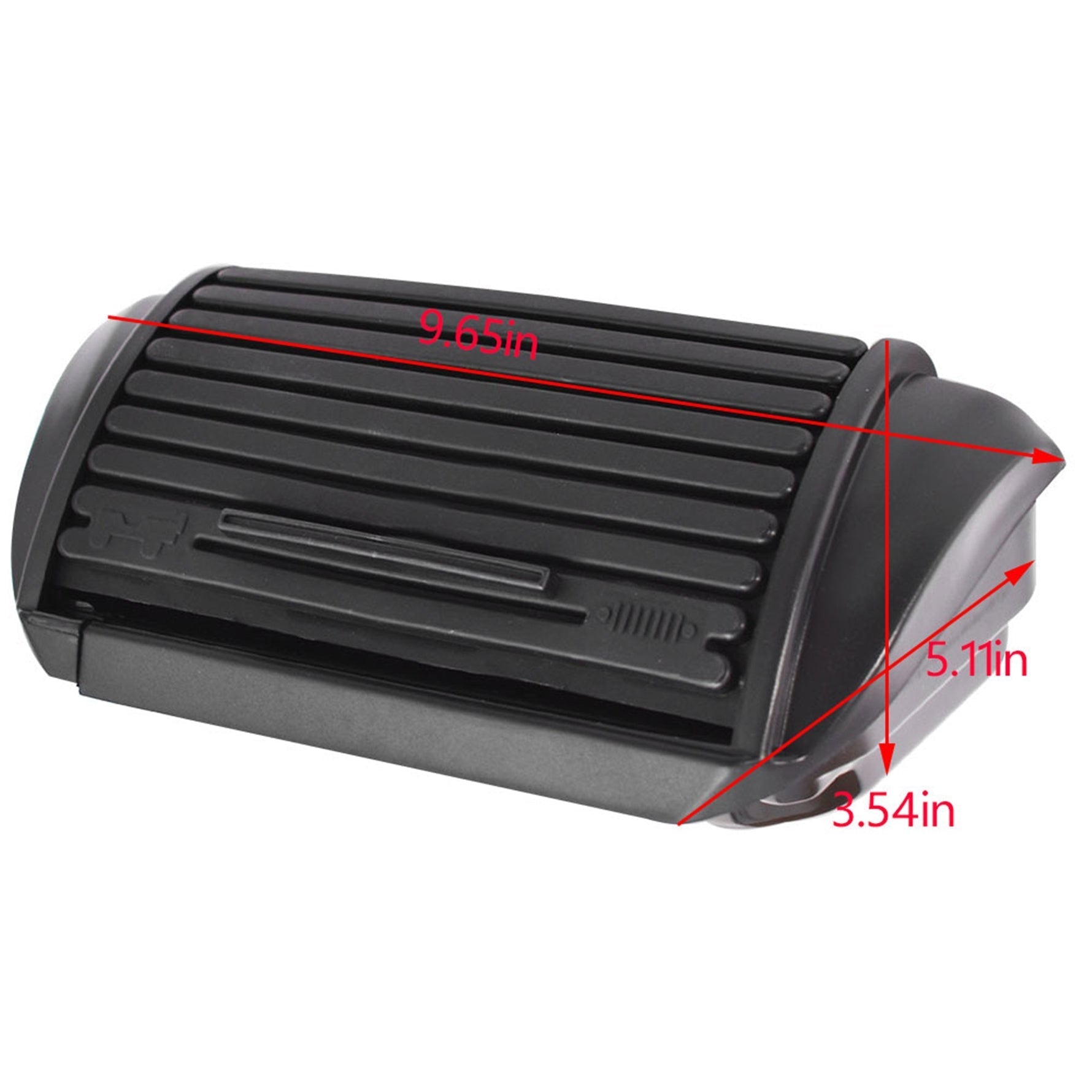 TOPPARTZ Dashboard Storage Organizer Panel Tray Box For 11-2017 Jeep Wrangler JK