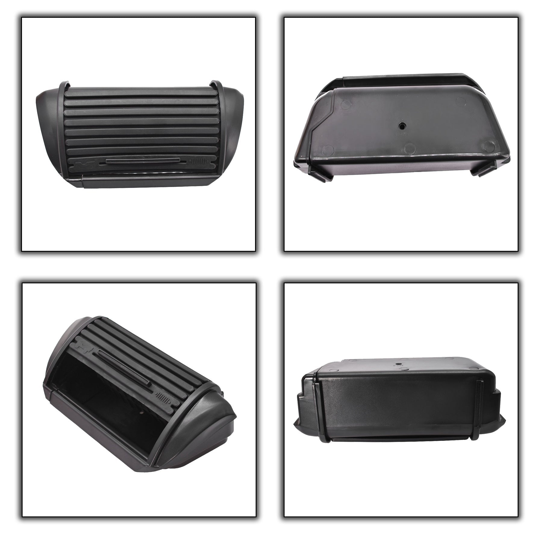 TOPPARTZ Dashboard Storage Organizer Panel Tray Box For 11-2017 Jeep Wrangler JK