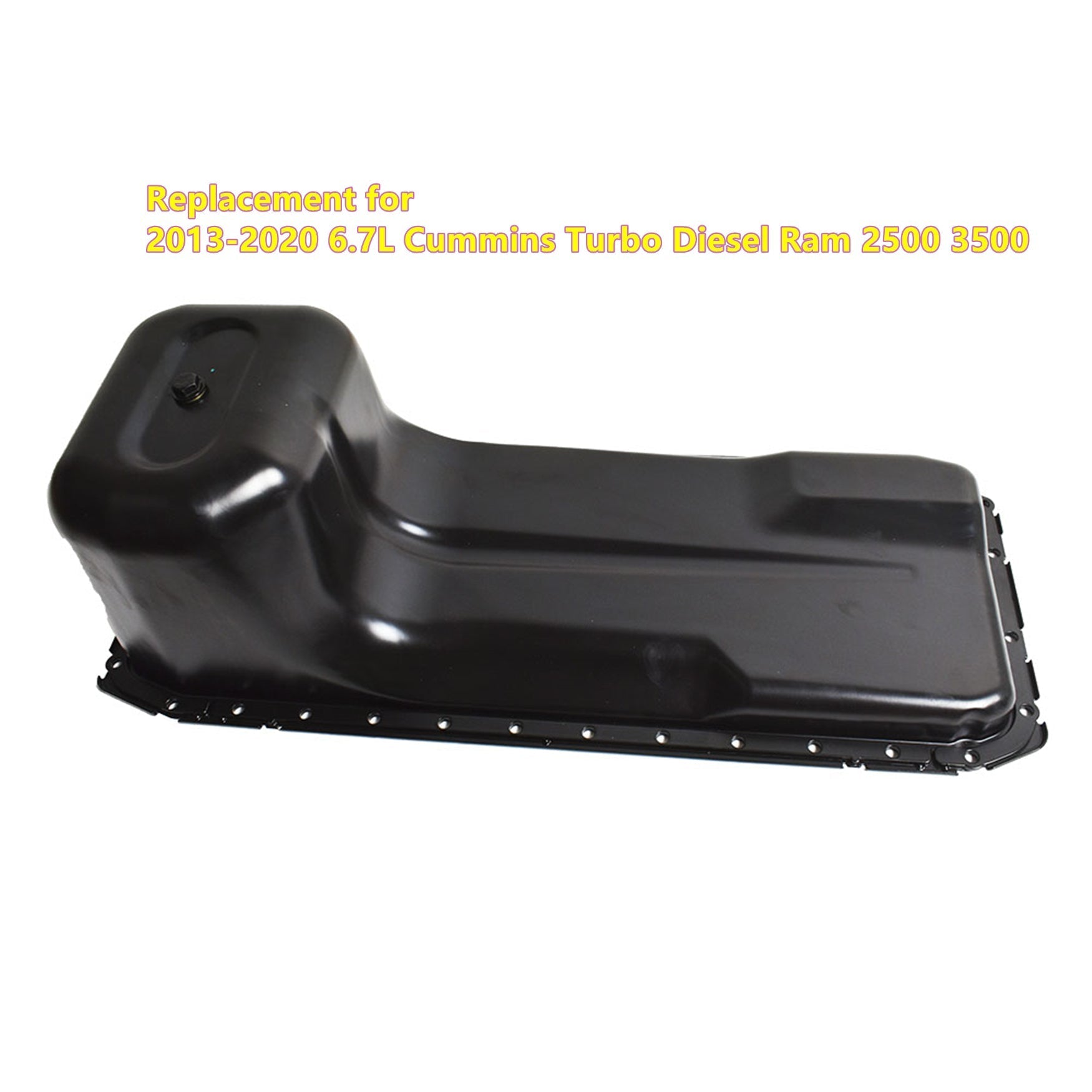 TOPPARTZ Engine Oil Pan for Ram 2500 3500 4500 5500 l6 6.7L Diesel Turbo 13-18