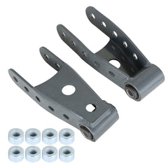 2Pc 2'-3' Rear Lowering Drop Shackles Kit For 2007/2008-2018 Silverado Sierra