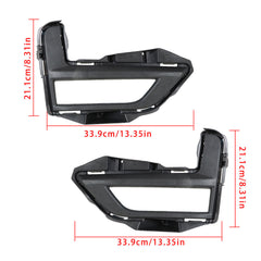 TOPPARTZ Fit For 17-20 Nissan Rogue S SL SV Front Bumper Fog Light Lamps Assembly RH&LH