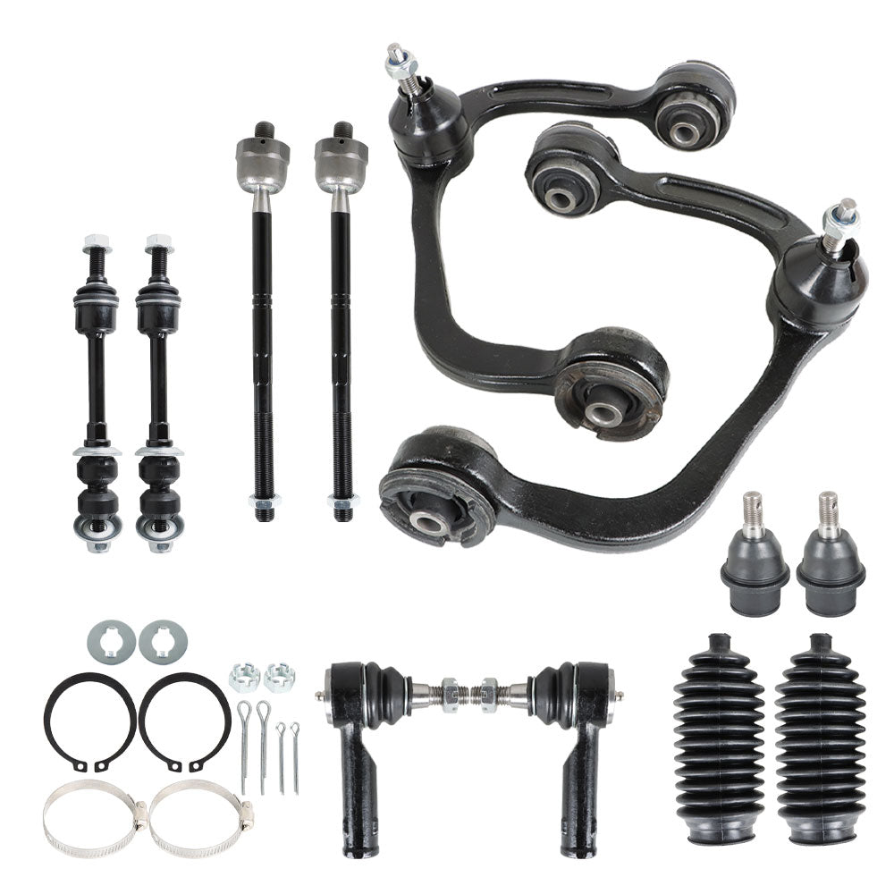 TOPPARTZ For 05-08 Ford F-150 Lincoln Mark LT Truck Front Control Arm Suspension Kit 12Pc