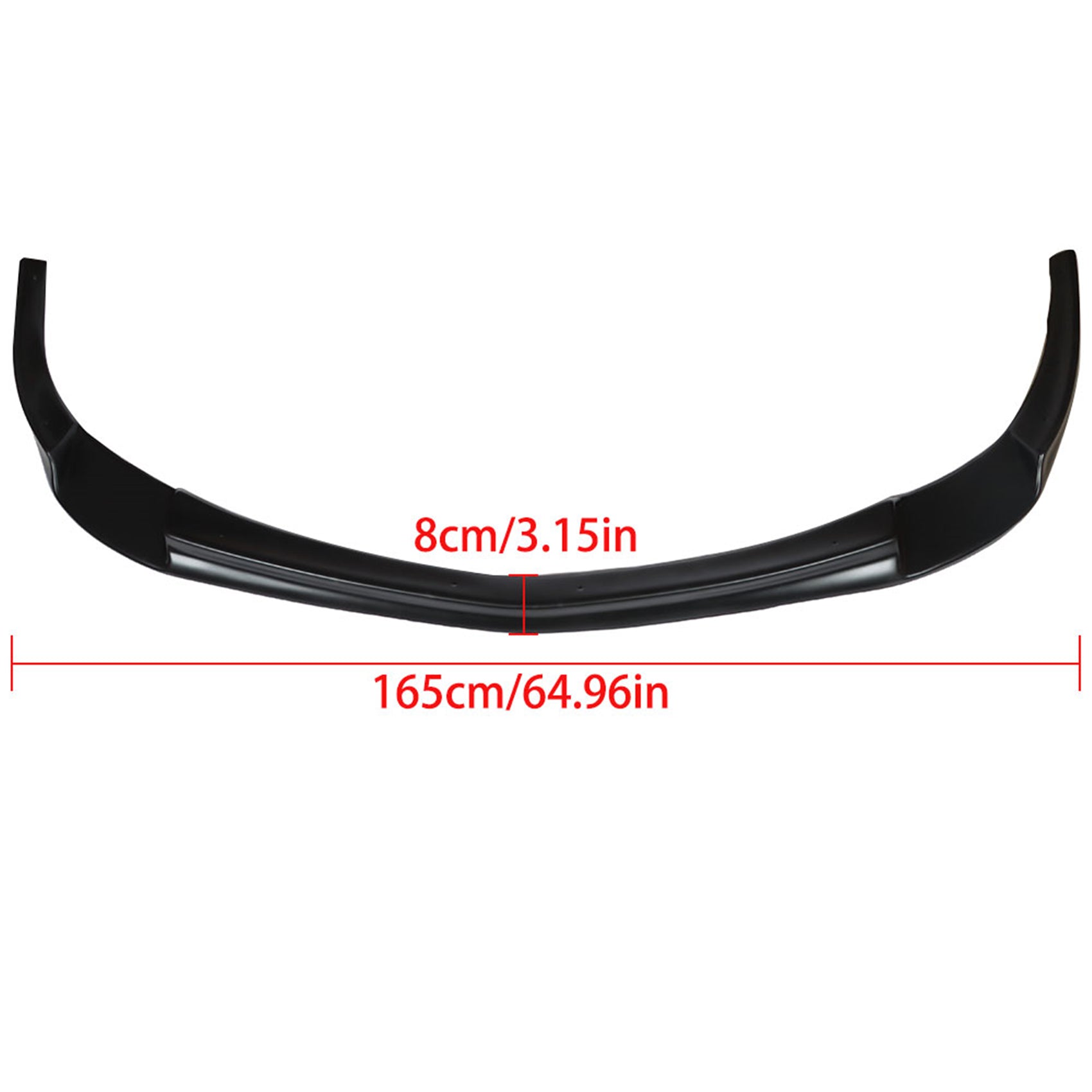 TOPPARTZ For 06-13 Chevy Corvette C6 BASE Models - ZR1 ZR Style Front Bumper Lip