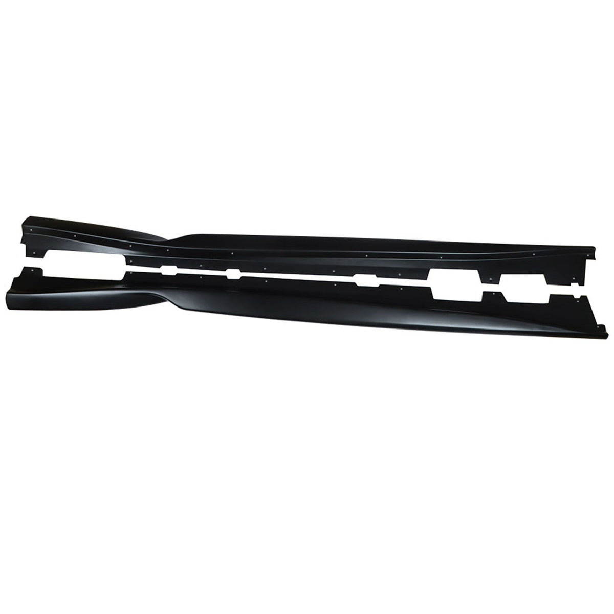 2X Side Skirt Rocker Panel Extension For 2016-20 Camaro SS RS LT LS Black