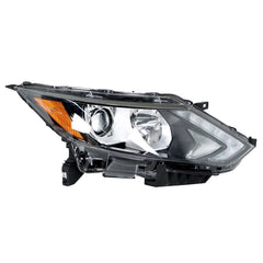 TOPPARTZ For 17-19 Nissan Rogue Sport Halogen Headlight Assembly Black Passenger