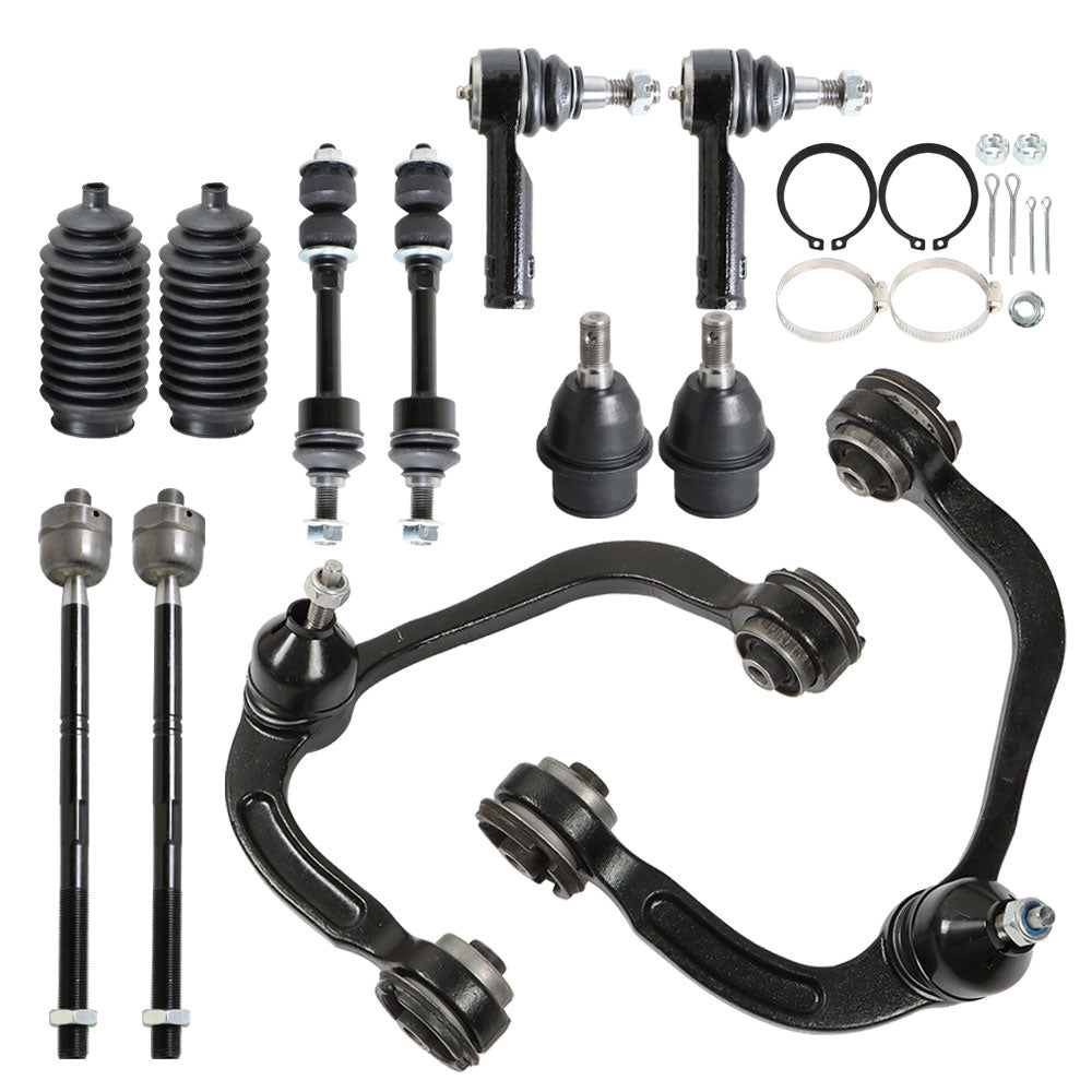 TOPPARTZ For 2005-2008 Ford F-150 Lincoln Mark LT Front Upper Control Arm Ball Joint Kit