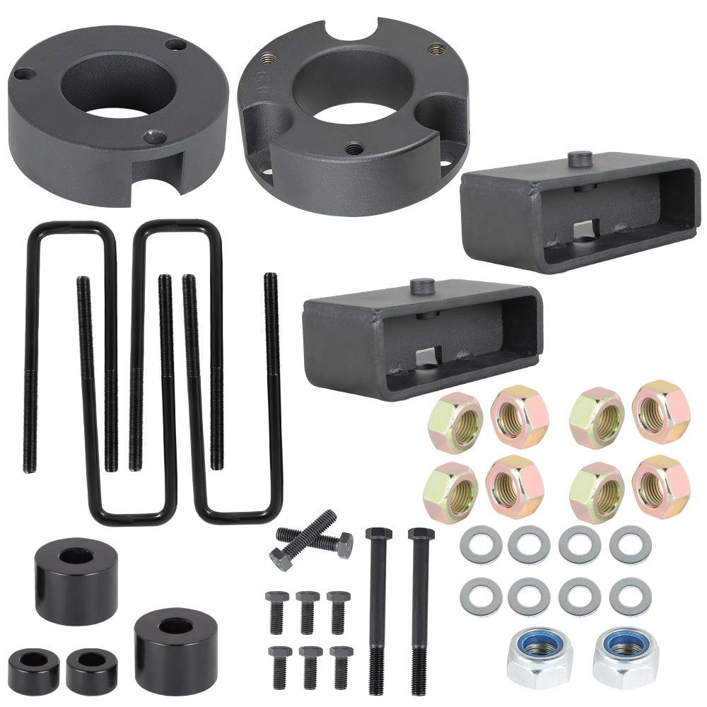 3' Front& 2' Rear Leveling Lift Kit For 2005-2020/21 Toyota Tacoma 4WD Diff Drop