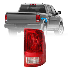 TOPPARTZ For 2009-2018 Dodge Tail Light Assembly Replace Passenger Right Red