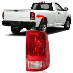 TOPPARTZ For 2009-2018 Dodge Tail Light Assembly Replace Passenger Right Red