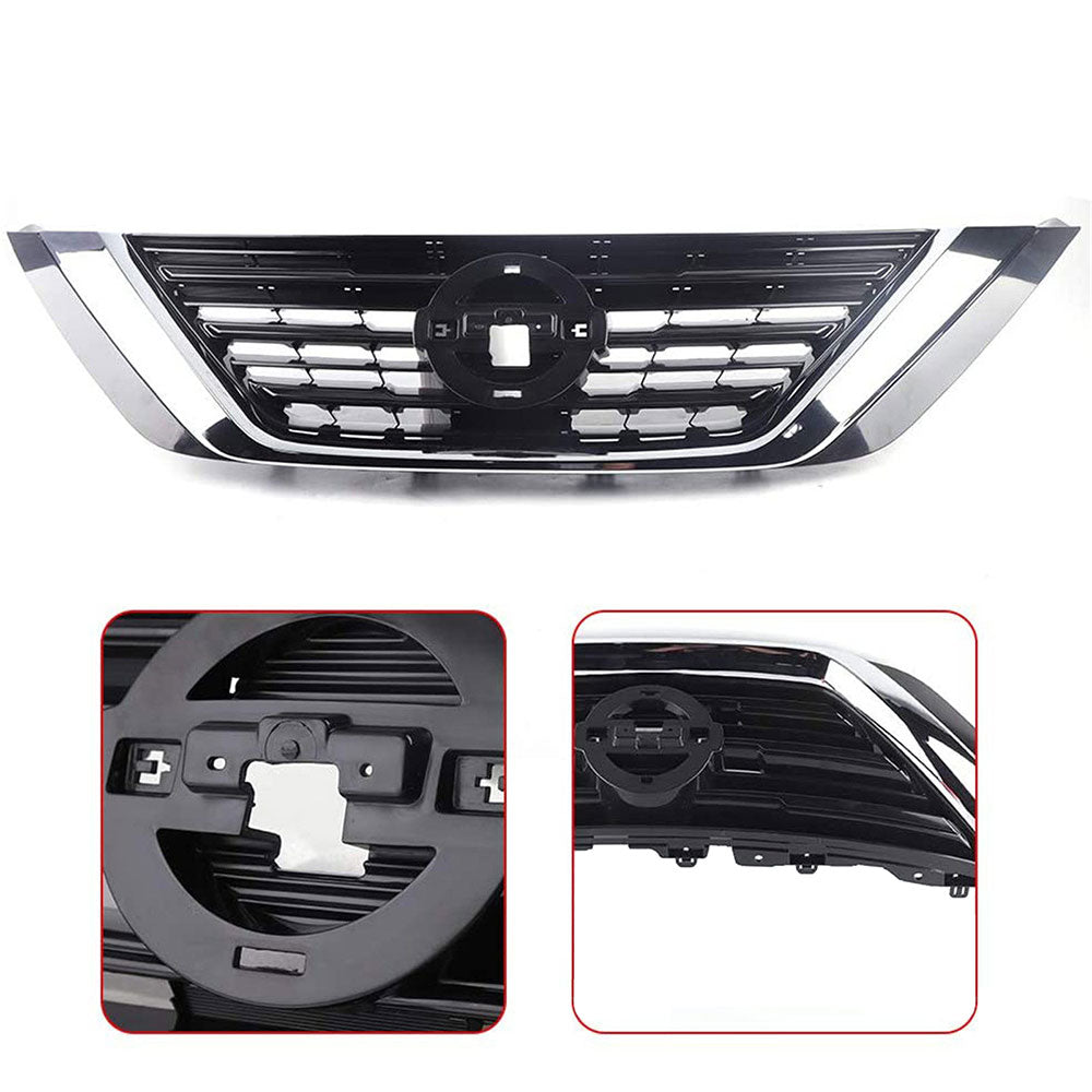 TOPPARTZ For 2016 2017 2018 Nissan Altima ABS Style Grille Front Upper Hood Grill