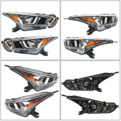 TOPPARTZ For 2020-2021 Nissan Versa S SV Halogen Type Headlights Passenger&Driver
