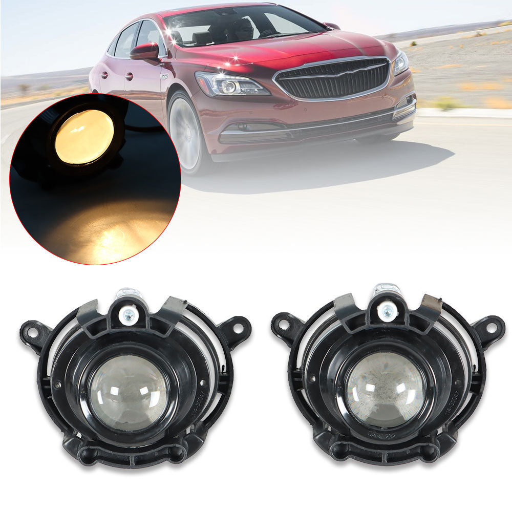 TOPPARTZ For Buick LaCrosse 2010-2013  Bumper Fog Light Lamp Replacement Left and Right