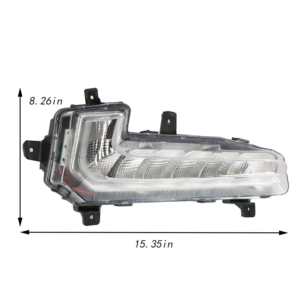 TOPPARTZ For Chevrolet Malibu XL 2016-2018 Fog Lights Driving Lamps Left Side LED
