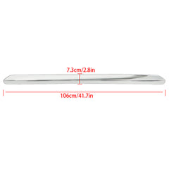 TOPPARTZ For Dodge Durango 2011 2012 2013 Chrome Front Bumper Trim Molding Lower