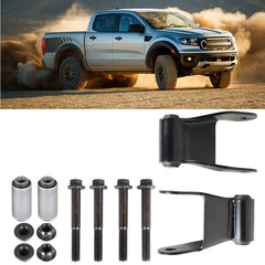 TOPPARTZ For Ford 86-08 Mazda 94-07 Rear Position Leaf Spring Shackle Kit Dorman 722-001