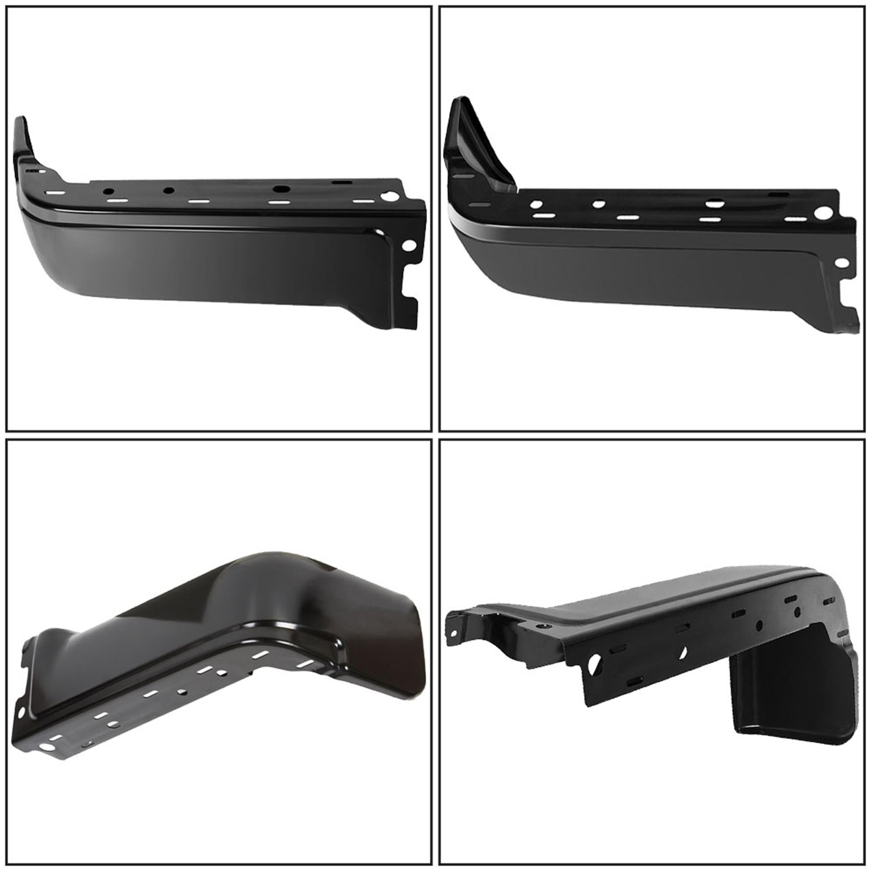 TOPPARTZ For Ford F150 2009-14 Rear Step Bumper End Face Bar Left Driver Primered