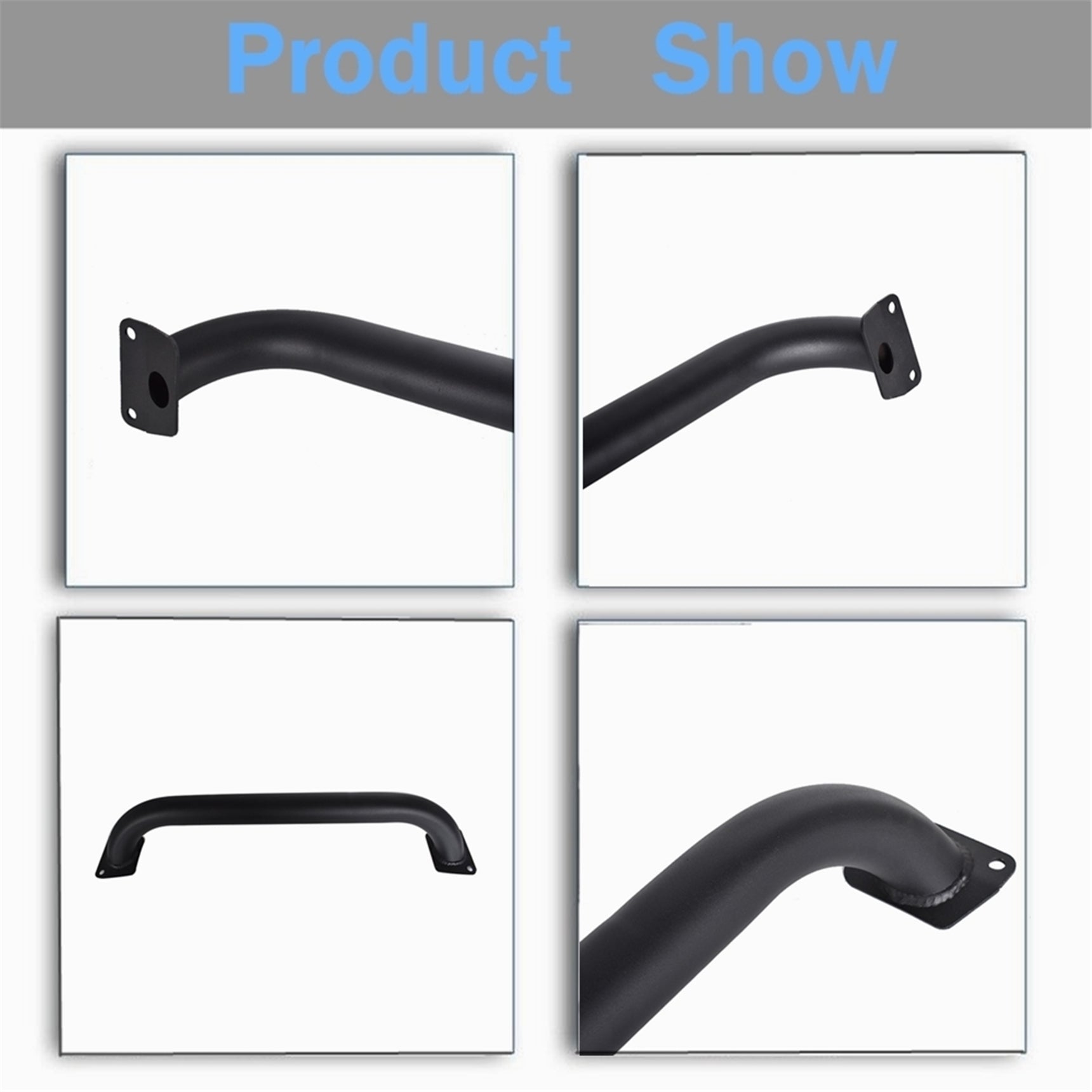 TOPPARTZ For Jeep Wrangler 2018-2020 Rubicon JL Grille Winch Guard