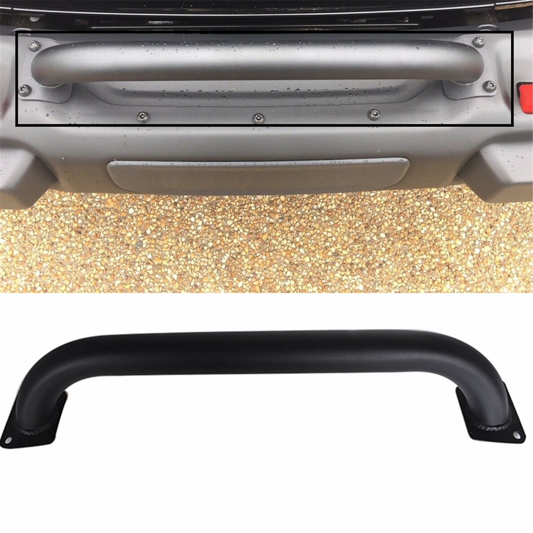 TOPPARTZ For Jeep Wrangler 2018-2020 Rubicon JL Grille Winch Guard
