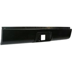Rear Steel Bumper Roll Pan Black For Fleetside Silverado / Sierra 1999-2006