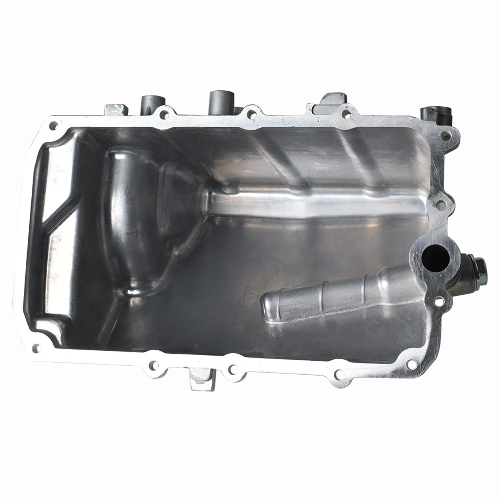 TOPPARTZ Aluminum Engine Oil Pan for 2008-2015 Smart Fortwo 1320100013