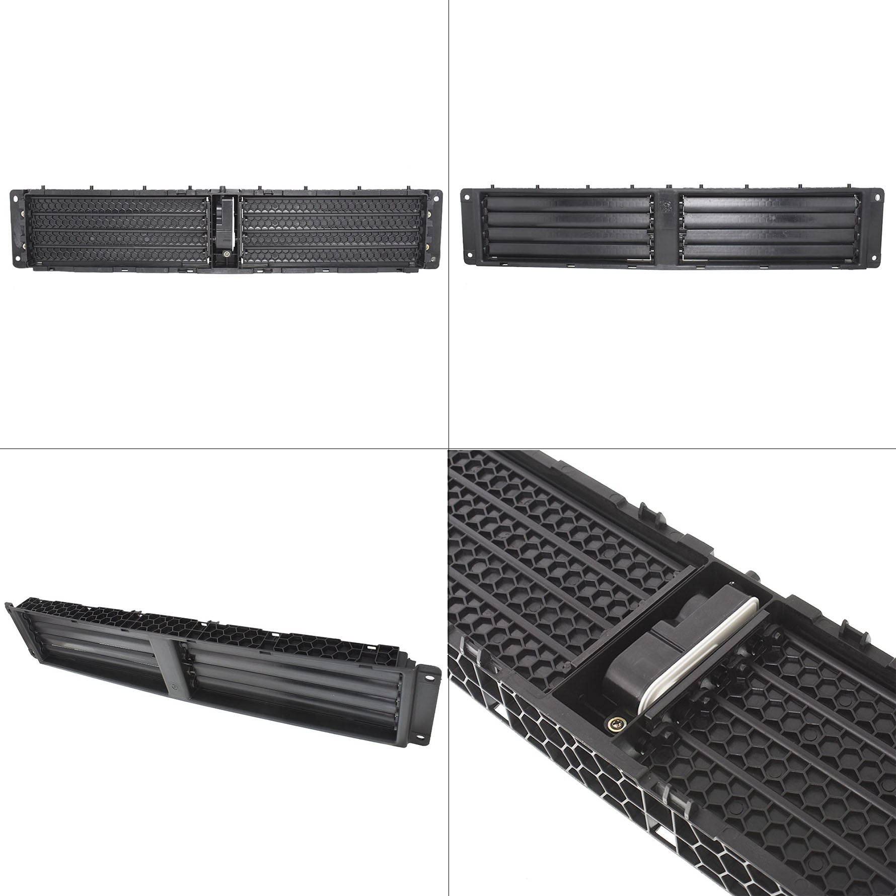 TOPPARTZ Front Bumper Grille Shutter w/ Motor for Chevy Malibu Buick LaCrosse