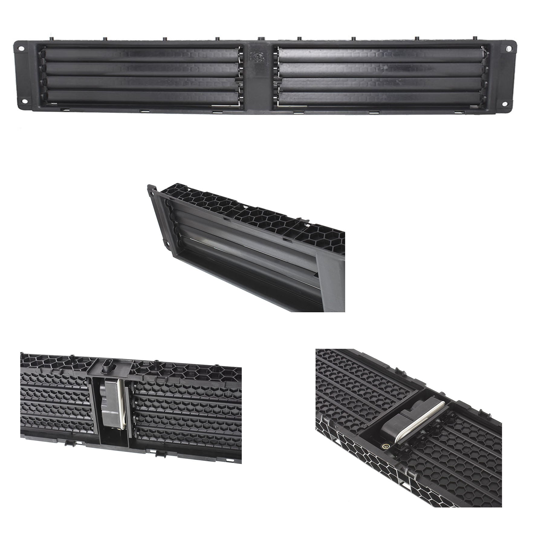 TOPPARTZ Front Bumper Grille Shutter w/ Motor for Chevy Malibu Buick LaCrosse